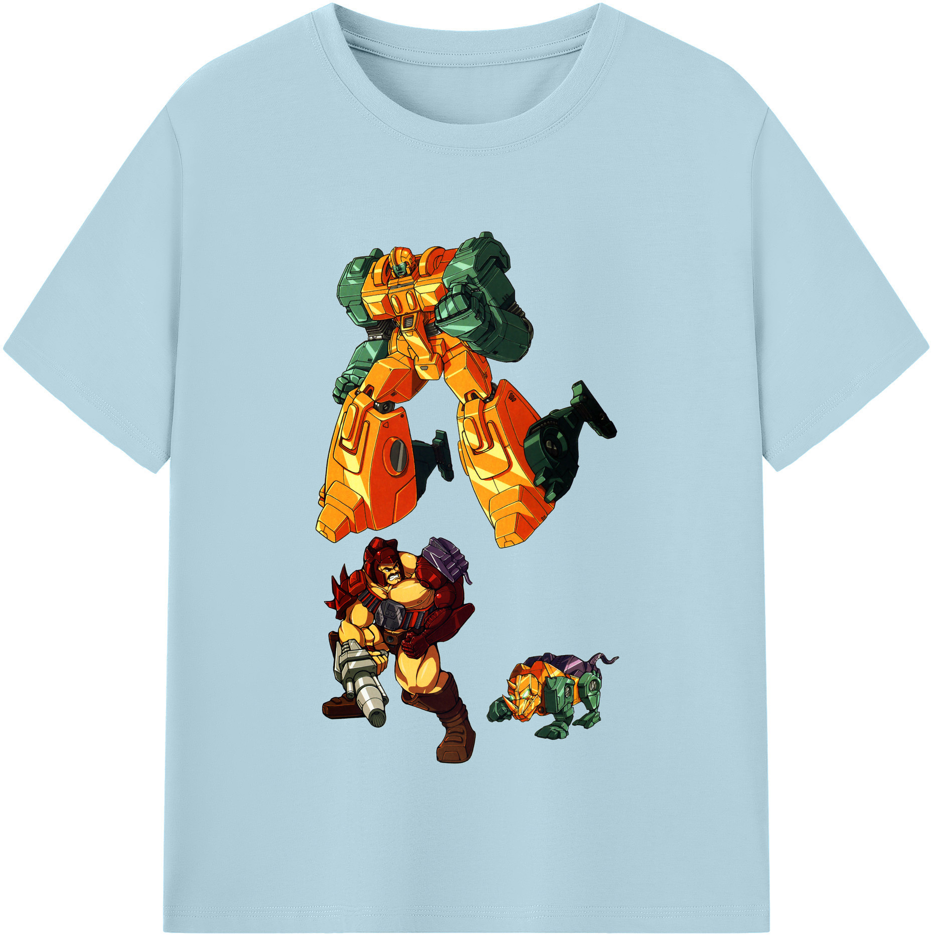 （画像用）  綿100％半袖Tシャツ（フロントプリント）